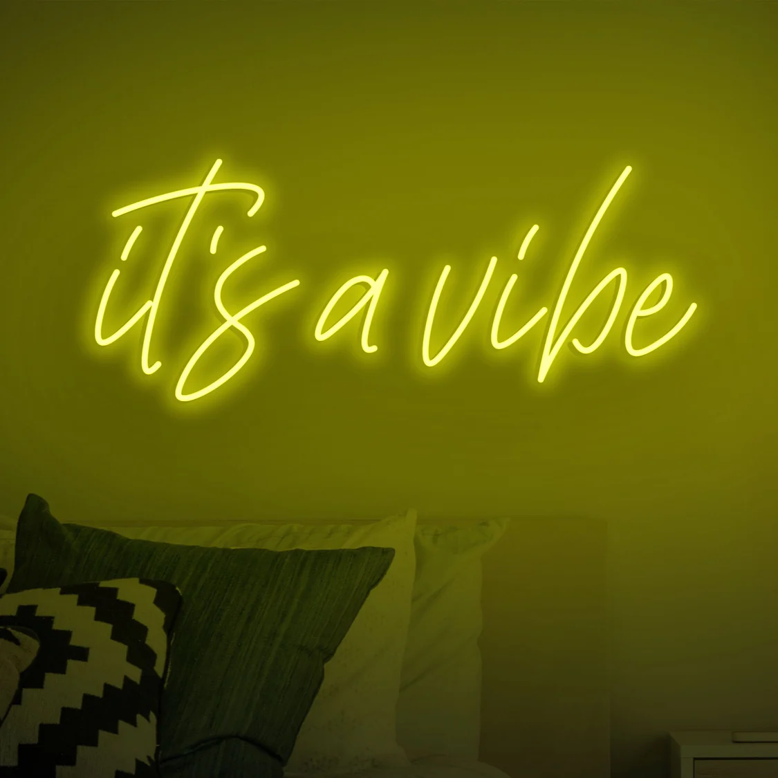 It's A Vibe' LED Neon Sign - Image 5