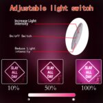 *"Pink ‘Slay All Day’ funny neon sign for girls' bedroom wall decor, featuring playful Y2K-inspired script. A trendy preppy or downtown girl room accessory, perfect for teens and aesthetic spaces. Glowing LED letter sign adds a cute, vibrant touch to walls."*