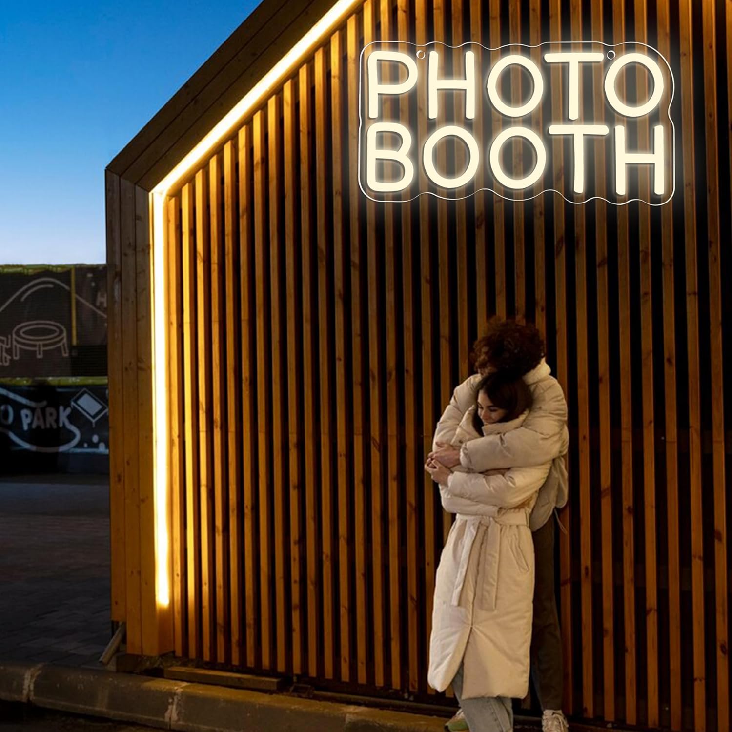 Photo Booth Neon Sign, Dimmable Photo Studio Sign Led Neon Light - Image 5