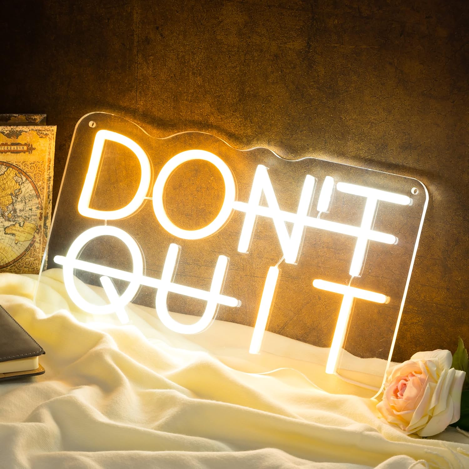 Don't Quit LED Neon Sign for Wall Decor - Image 3