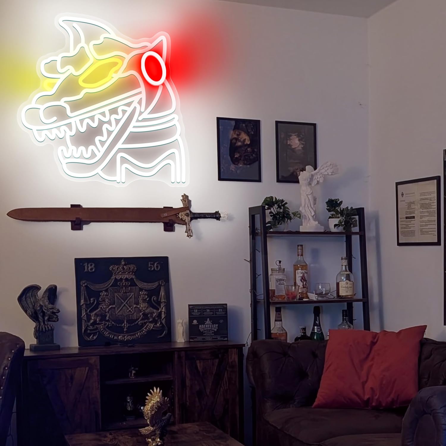 Heliwey Mecha Monsters Neon Sign for Bedroom Wall Decor - Image 3