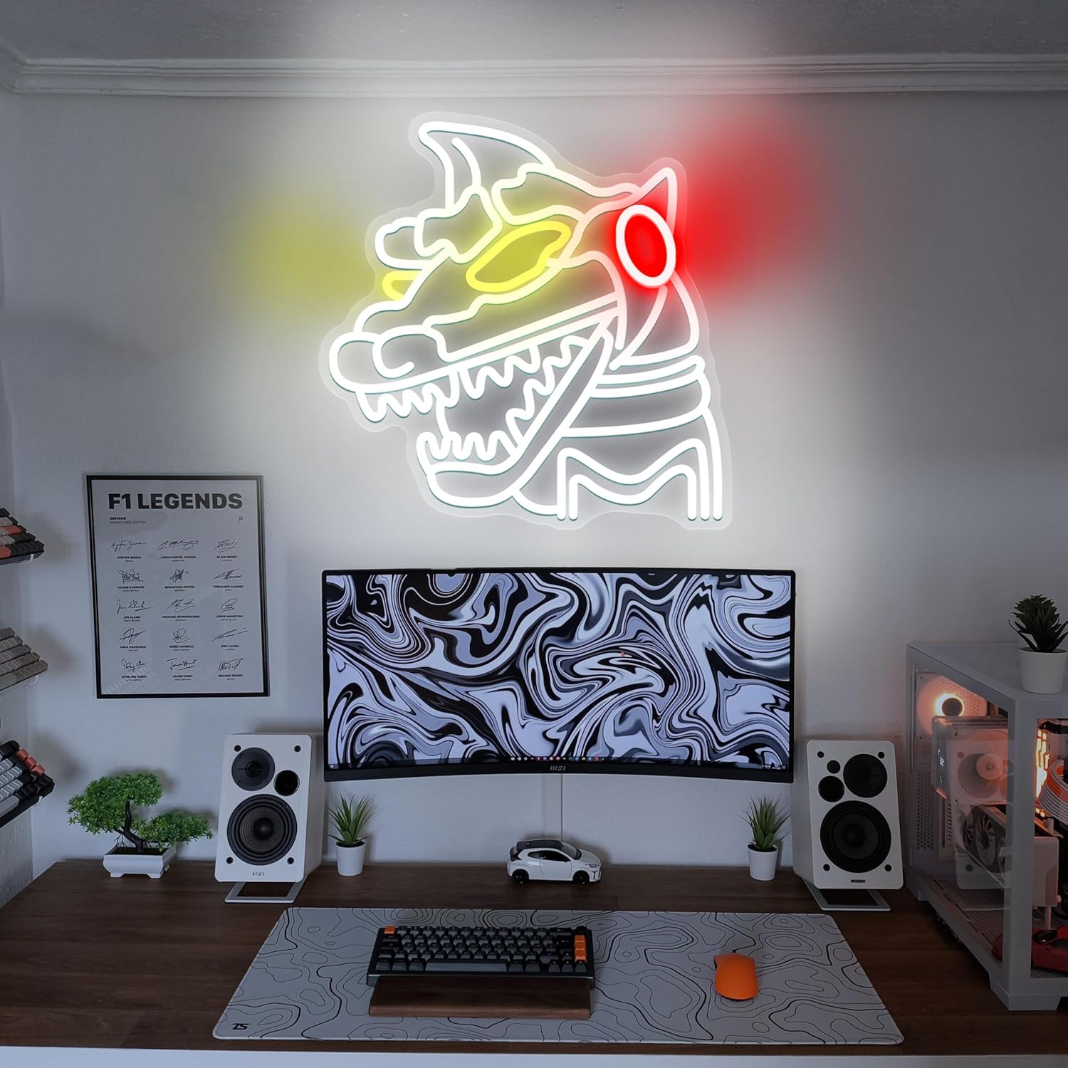 Heliwey Mecha Monsters Neon Sign for Bedroom Wall Decor - Image 6