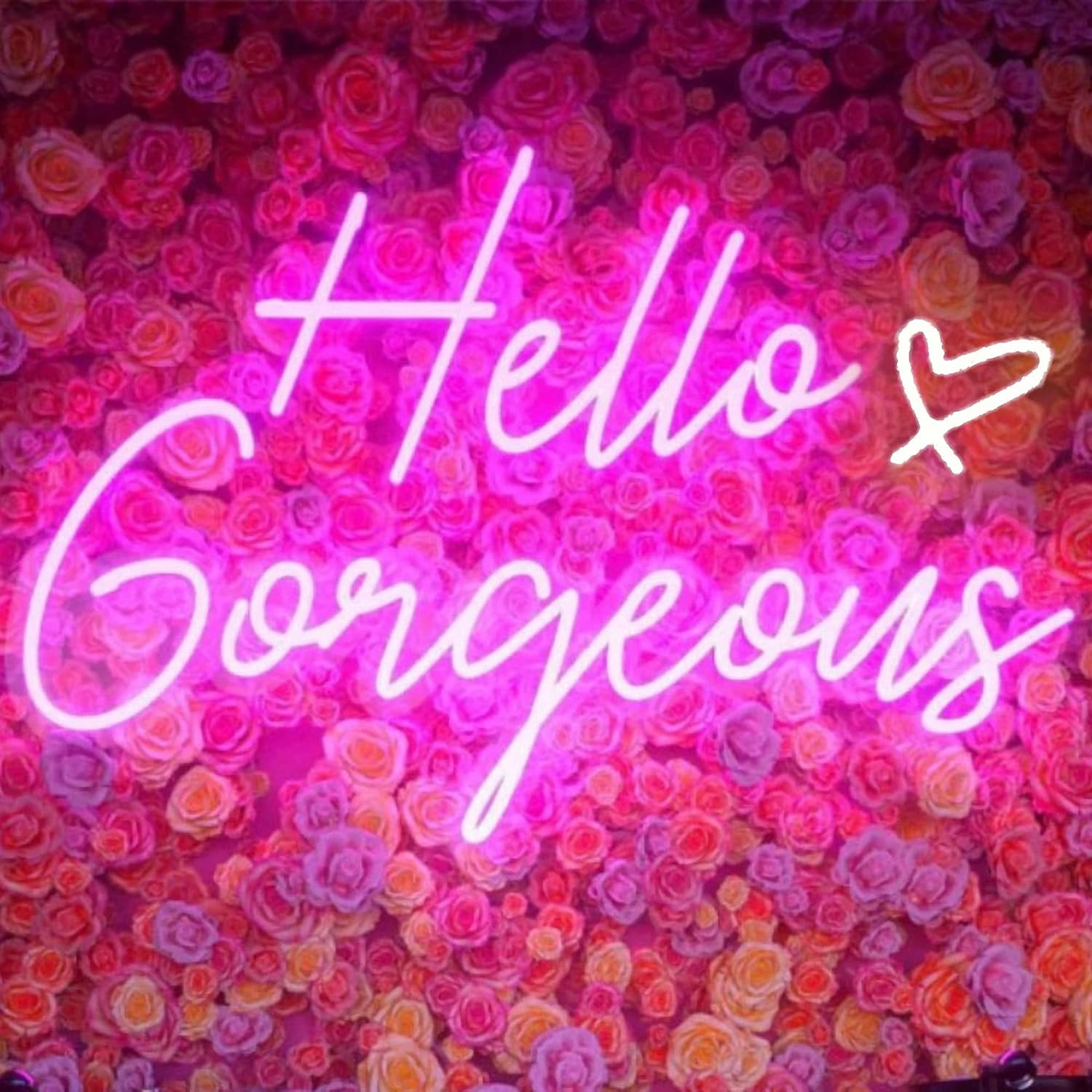 Hello Gorgeous Neon Sign - Image 2
