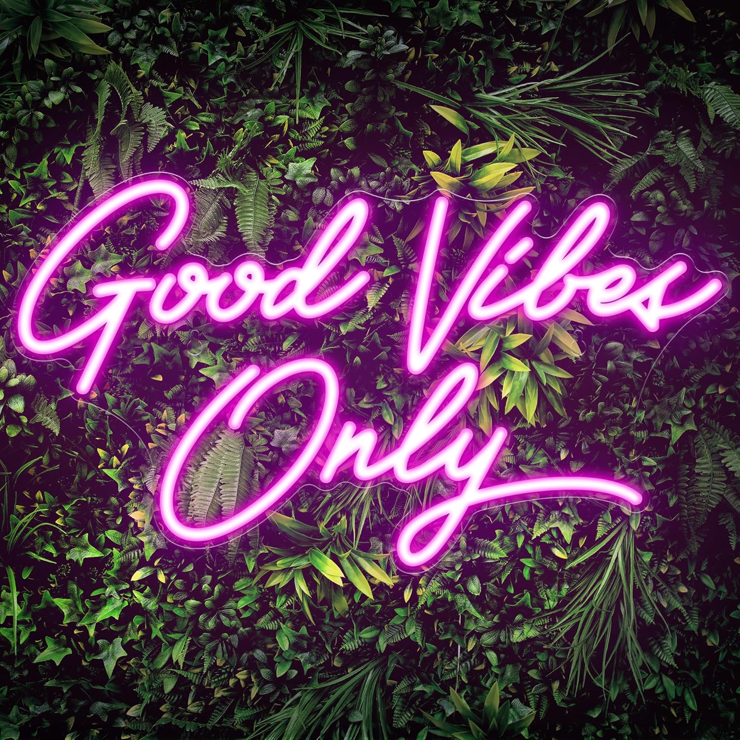Good Vibes Only LED Neon Sign - Image 3
