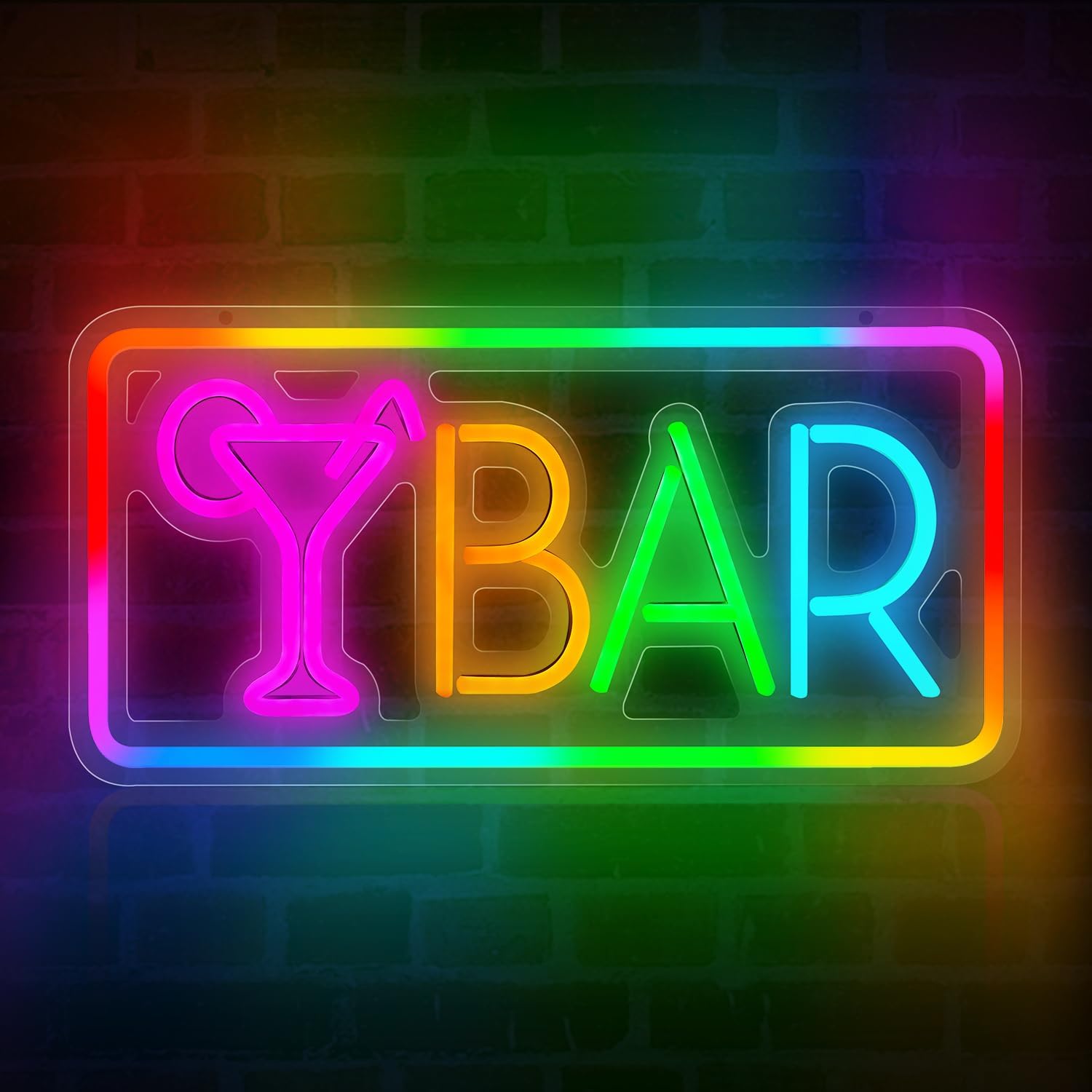 Bar Neon Sign, LED Sign for Wall Decor, LED Neon Light Signs for Home - Image 5