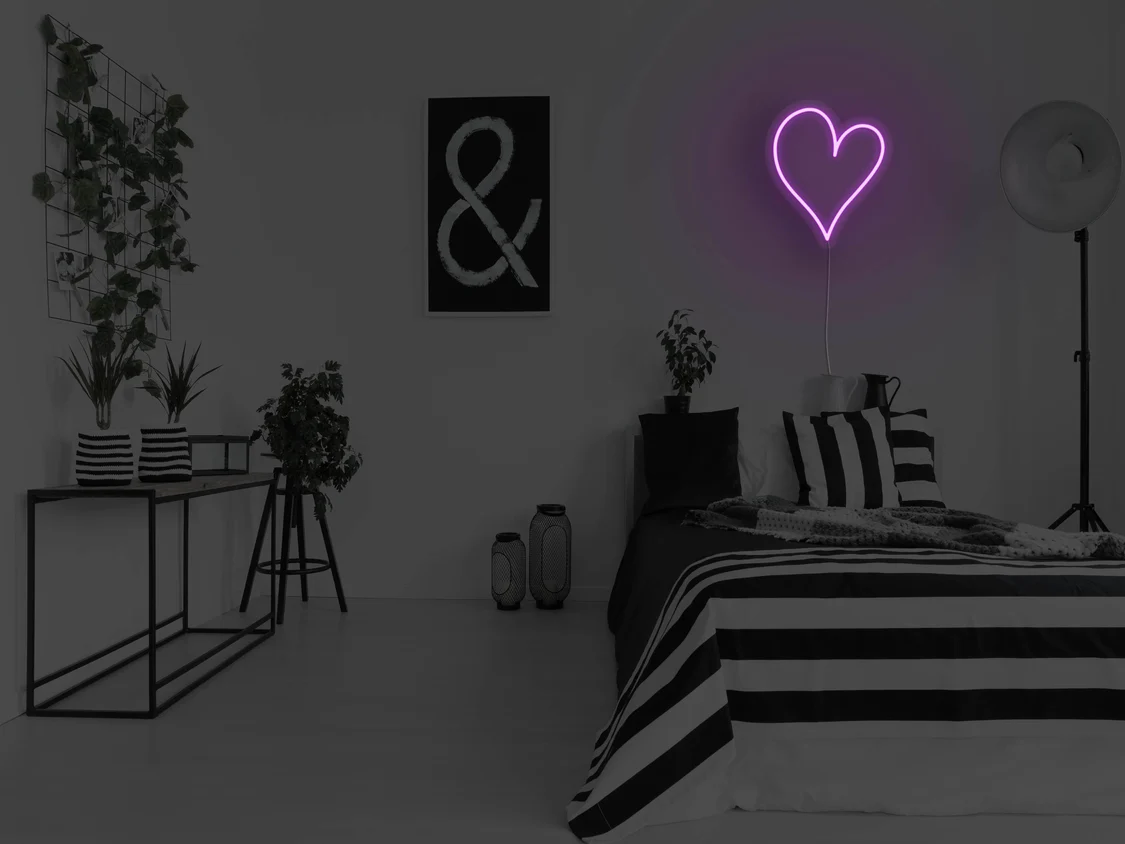 Heart LED Neon Sign - Image 4