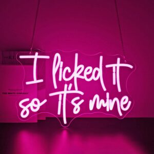 ' LED neon sign - uplifting wall decor for bedrooms, bars, and parties. Features bright illumination, USB power, and easy hanging installation with clear acrylic backing."*