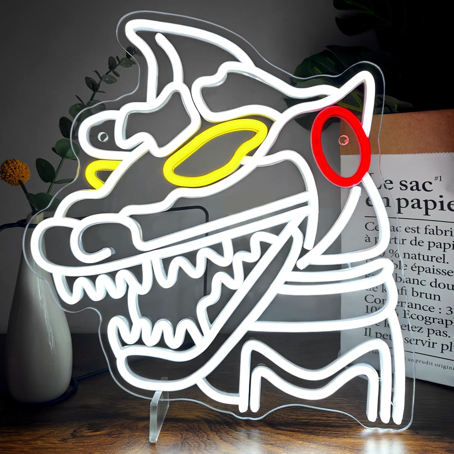 Heliwey Mecha Monsters Neon Sign for Bedroom Wall Decor - Image 4