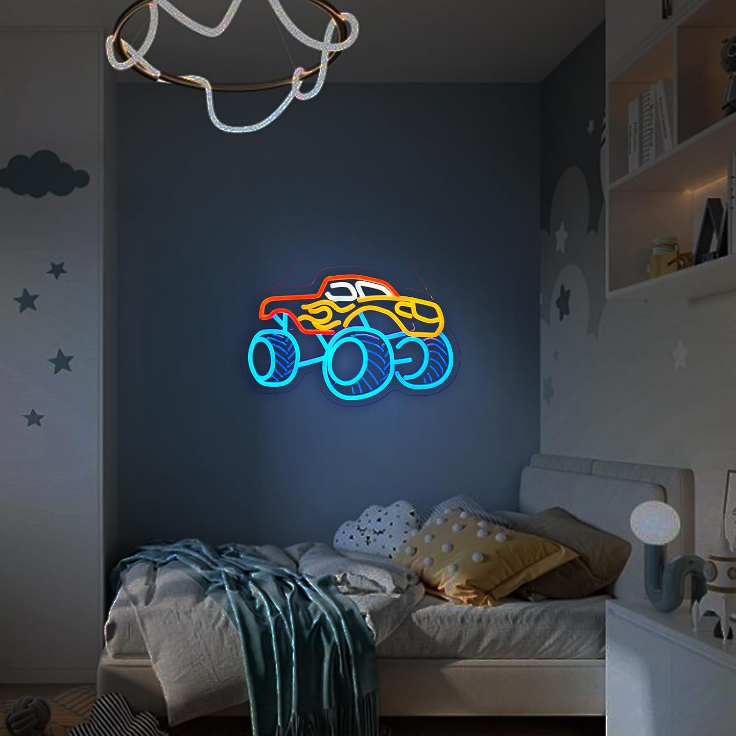 Monster Truck Neon Sign for Wall Decoration - Image 2
