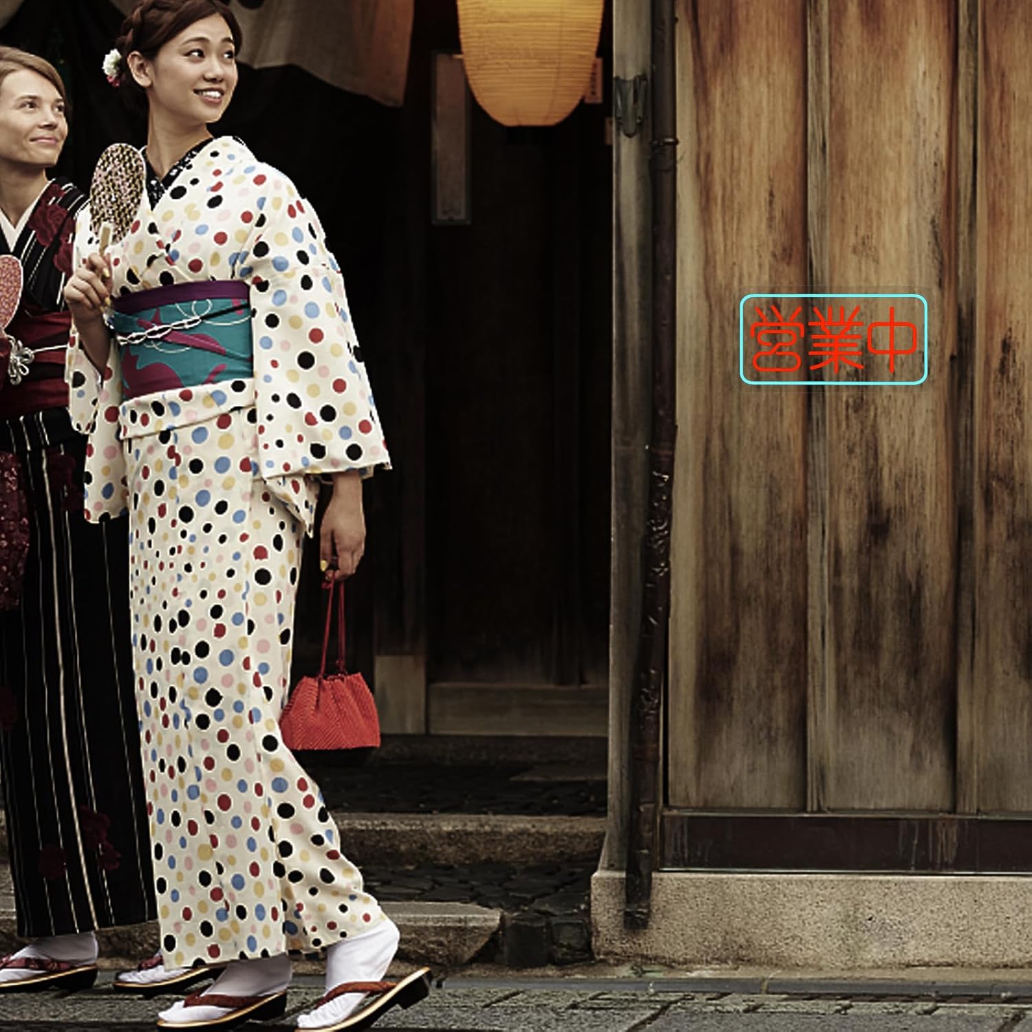 Japanese Open Neon Sign Led Neon Lights with Dimmable Switch In Business Wall Decor - Image 2