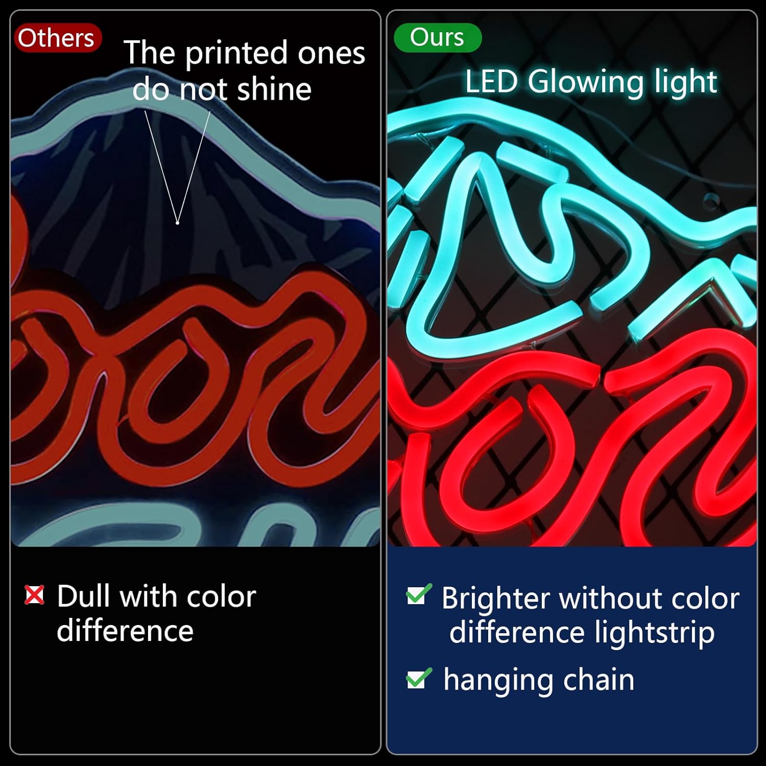 CRS LIGHT Neon Signs for Wall Decoration Neon Lights - Image 3