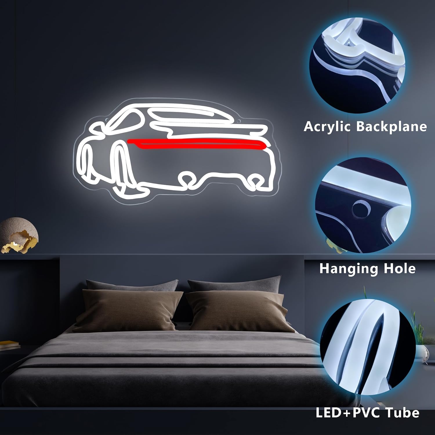Sports Car Neon Signs for Wall Decoration - Image 4
