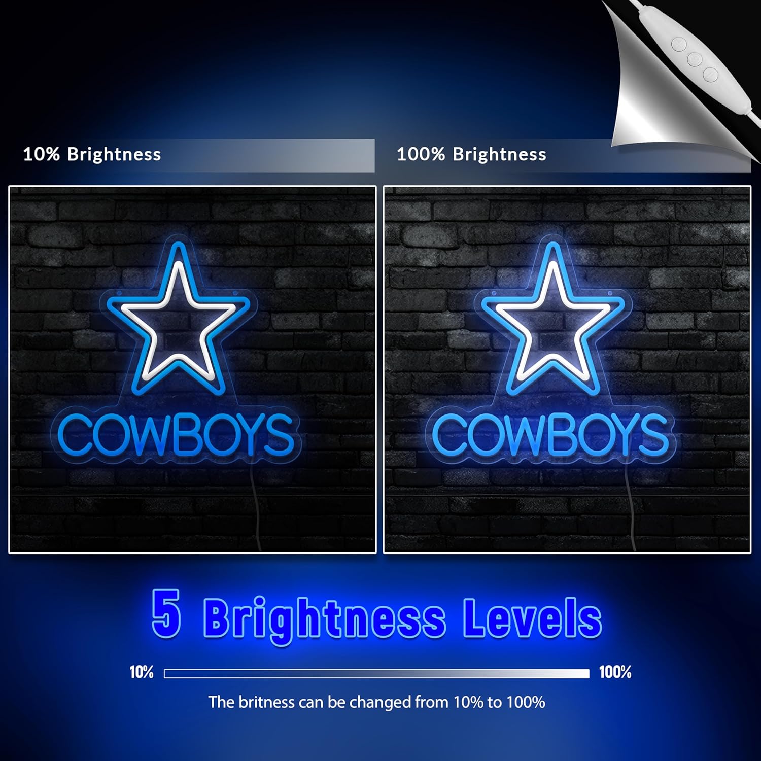 Cowboy Neon Signs Football LED Neon Lights Signs - Image 5