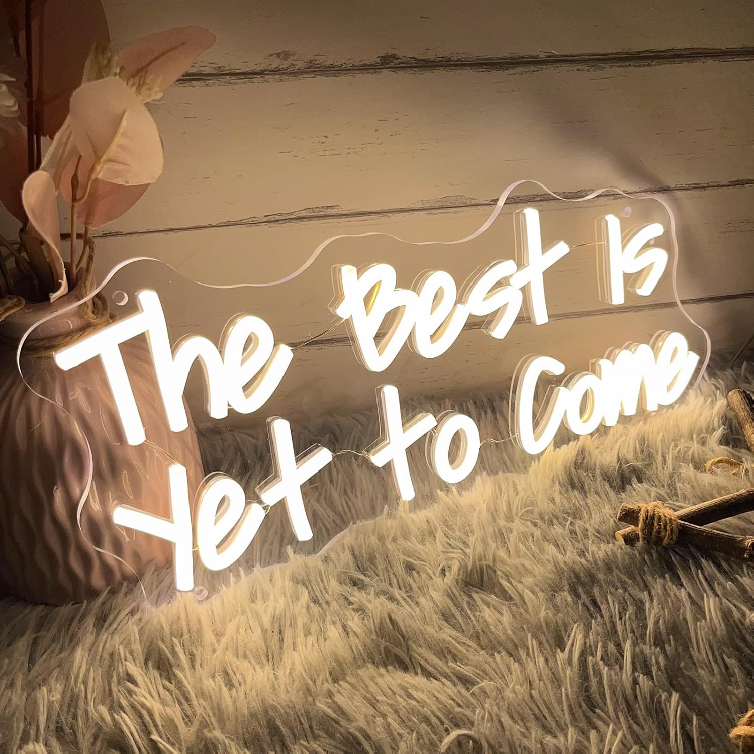 The Best is Yet to Come Neon Sign for Wall Decoration - Image 3