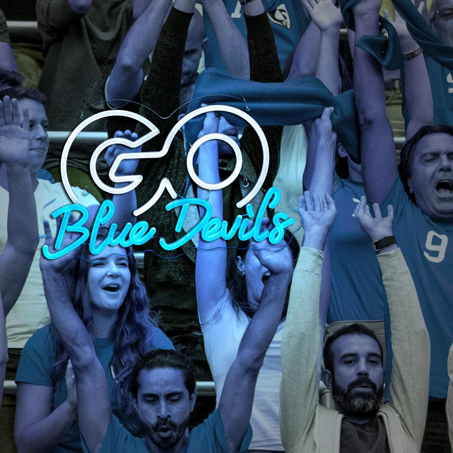 Go Blue Devils Neon Sign University Neon Signs - Image 6