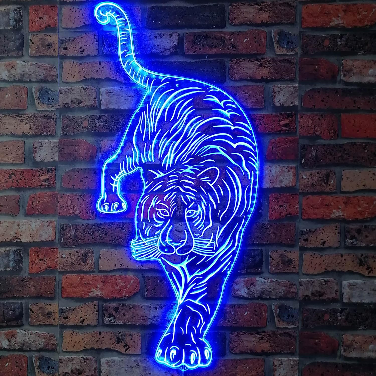 Tiger Walk to You RGB Dynamic Glam LED Sign - Image 2