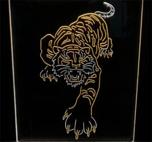 16-inch LED neon sign with 7-foot cord and switch. Bold wall decor for homes, bars, cafes, or businesses—safe and energy-efficient.