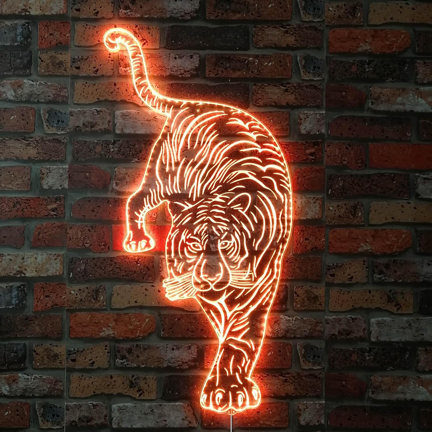 Tiger Walk to You RGB Dynamic Glam LED Sign - Image 5