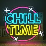 Happy Hour Neon Sign LED Wall Light 16.54 x 9.06 Inch – USB Powered Bar Sign for Home Pub, Club, Party, or Restaurant Decor