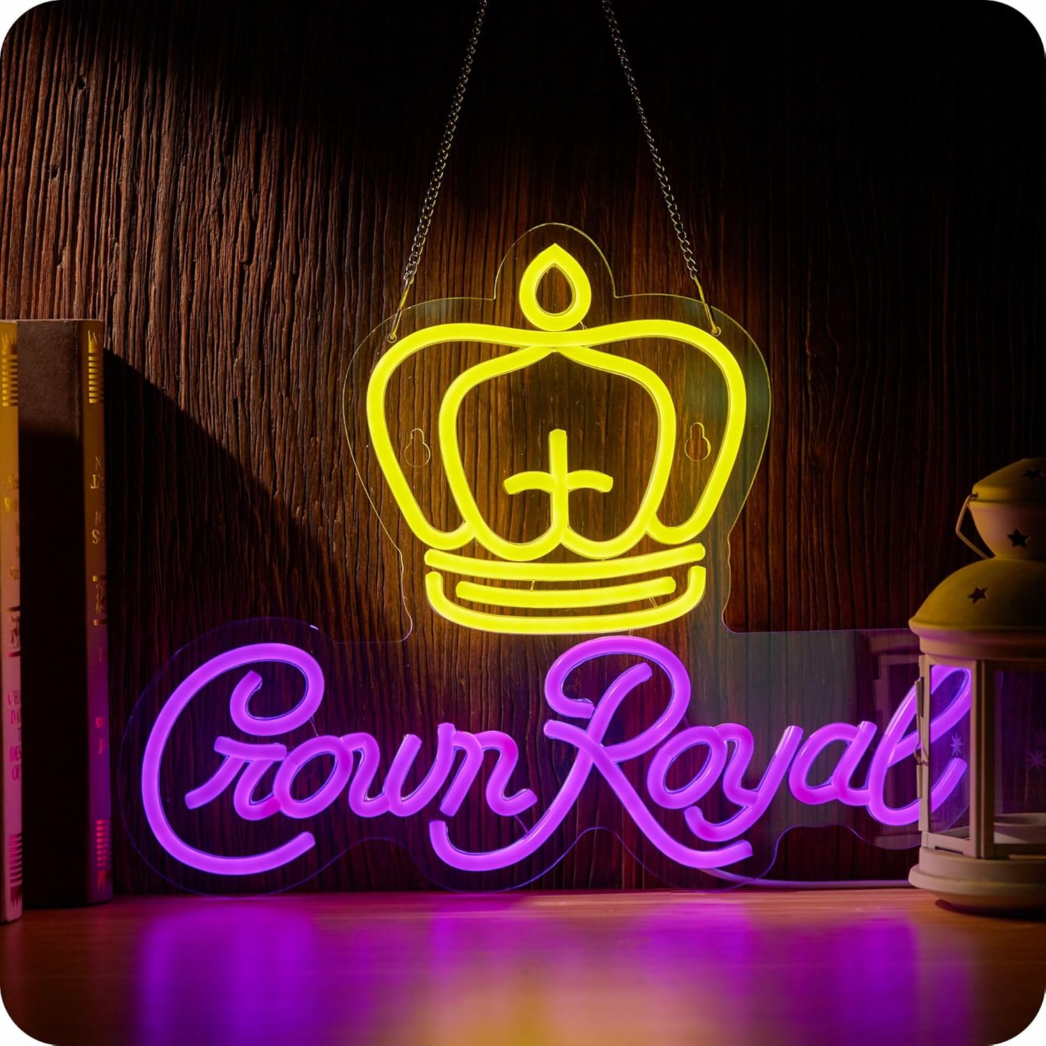 Crown Neon Sign for Wall Decor Beer Light Up Signs - Image 5