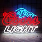 “Crs LIGHT” neon sign in bright LED glow on clear acrylic. Ideal for bedrooms, parties, or creative workspaces. USB powered and dimmable.