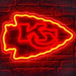 Football Neon Sign for Wall Decoration Football Neon Light