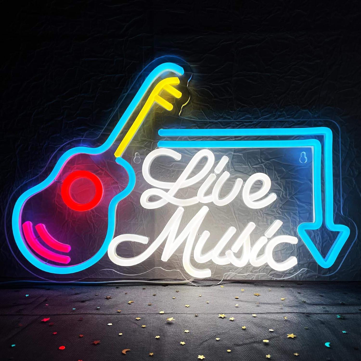 Neon Sign Led Wall Art - Music Decor Man Cave Neon Light - Image 5