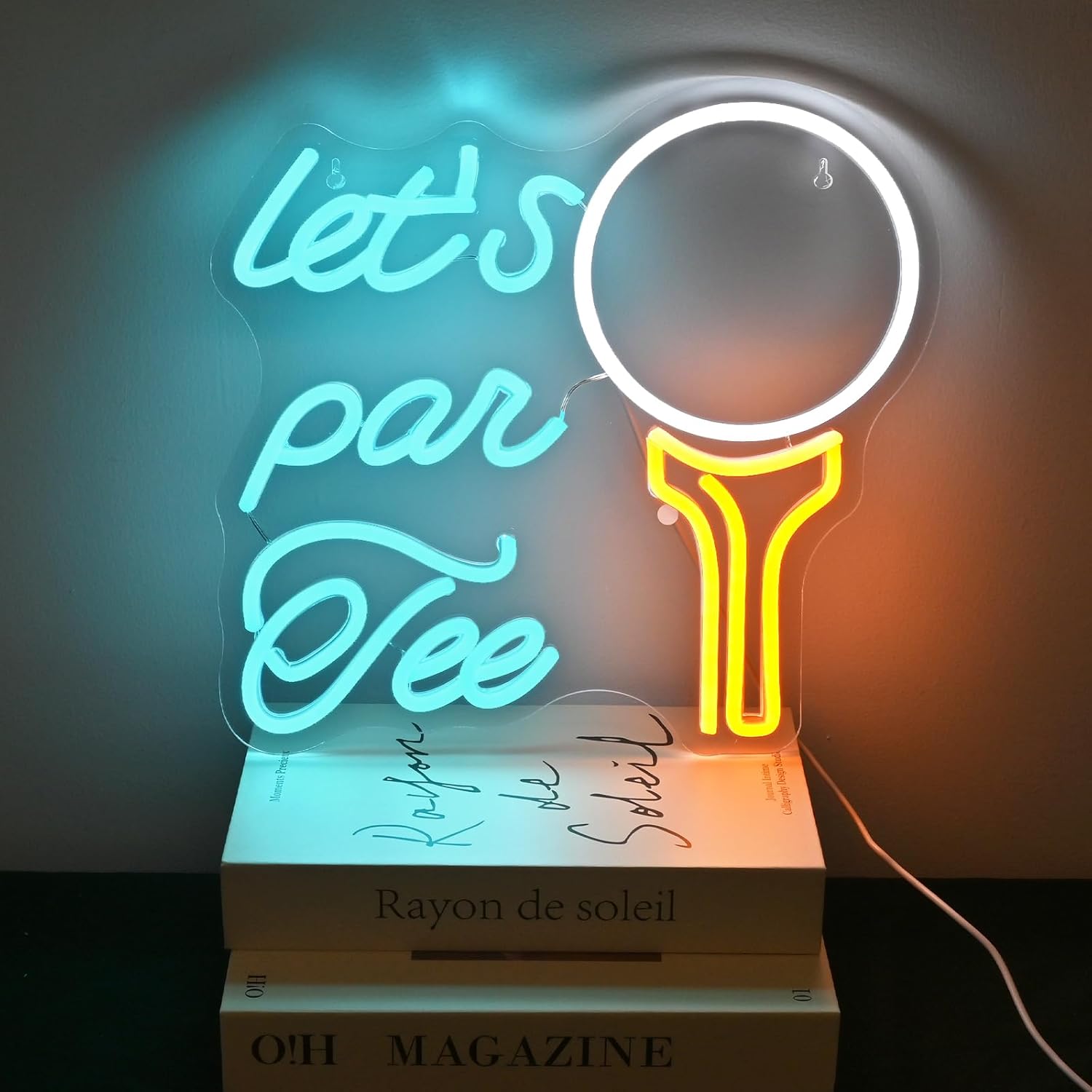 Let's Par Tee Neon Sign Golf Club Led Neon Lights for Wall Decoration - Image 5